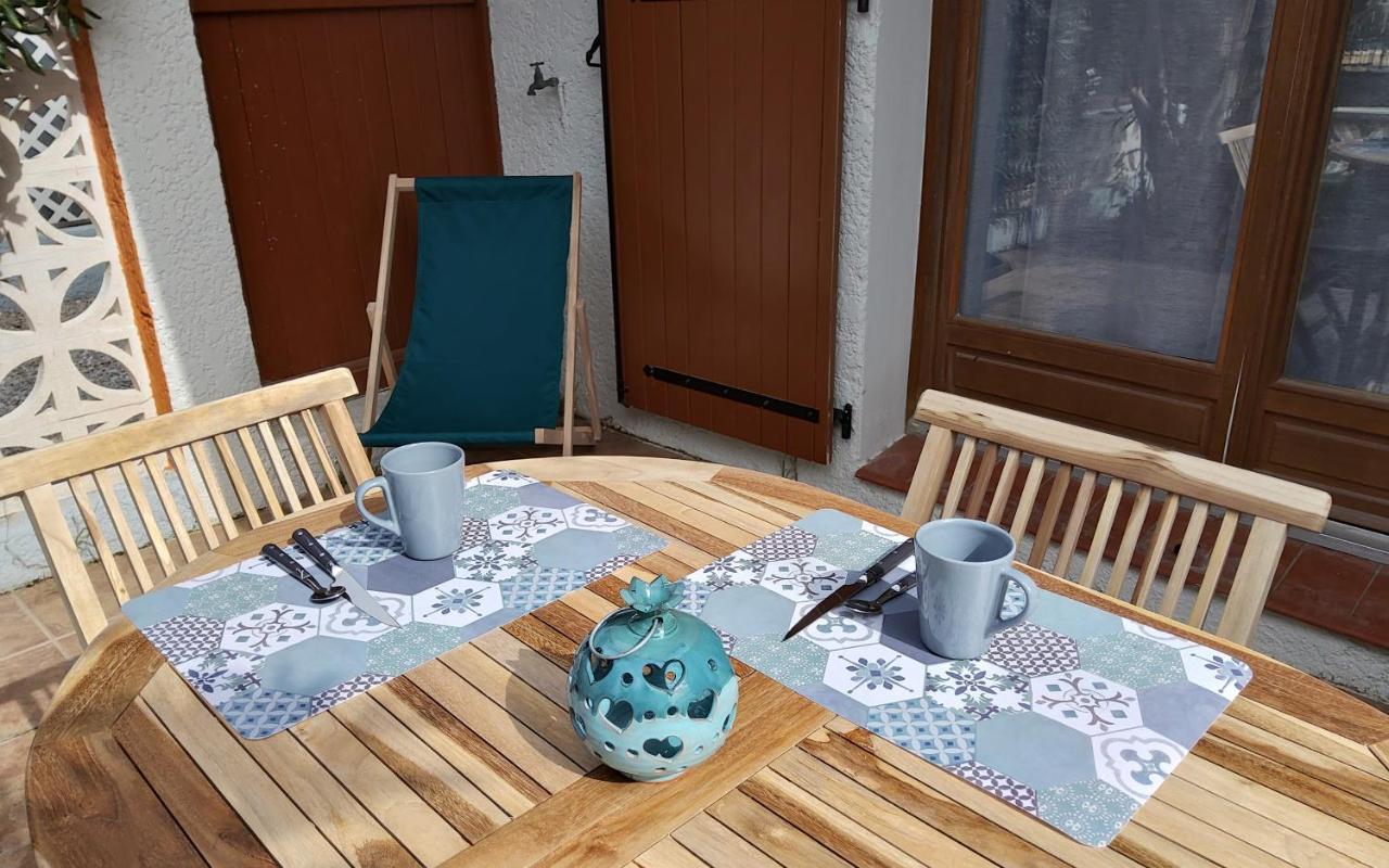 Villa La Catalane F3 avec Wi-Fi à Le Barcarès Extérieur photo